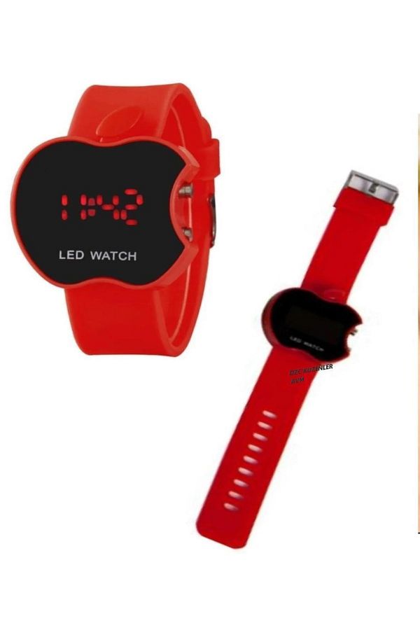 Apple shaped led watch best sale