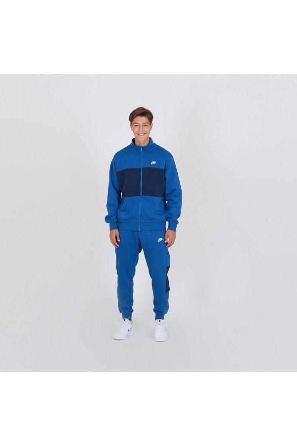 Nike Nsw Essentials Tracksuit Cotton Blue Dm6836 407 Trendyol