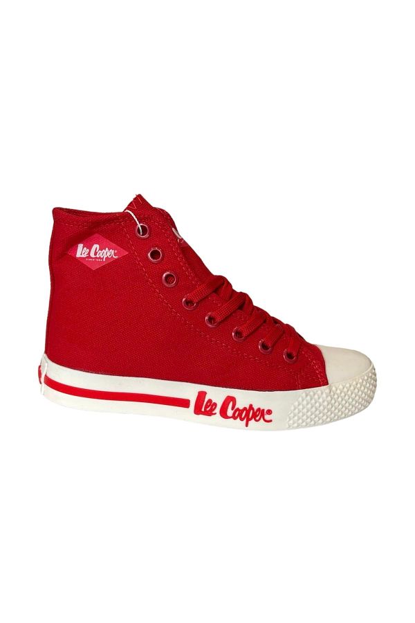 Lee Cooper Sneakers Red Flat Trendyol