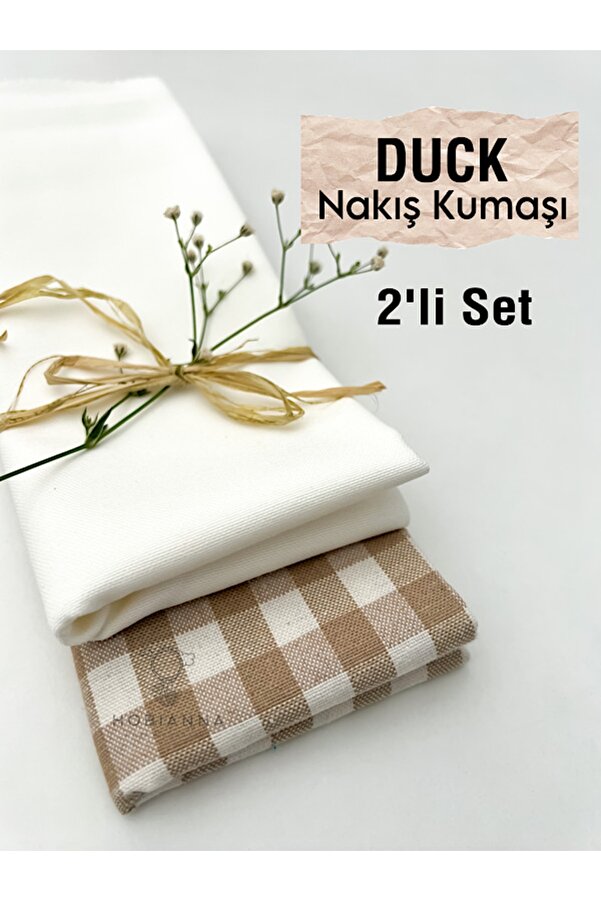 Hobianna Duck Nakış Dikiş Kumaşi 2’li Set