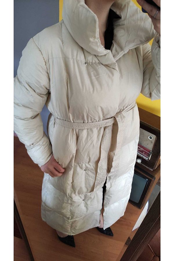 Robin long puffer jacket clearance