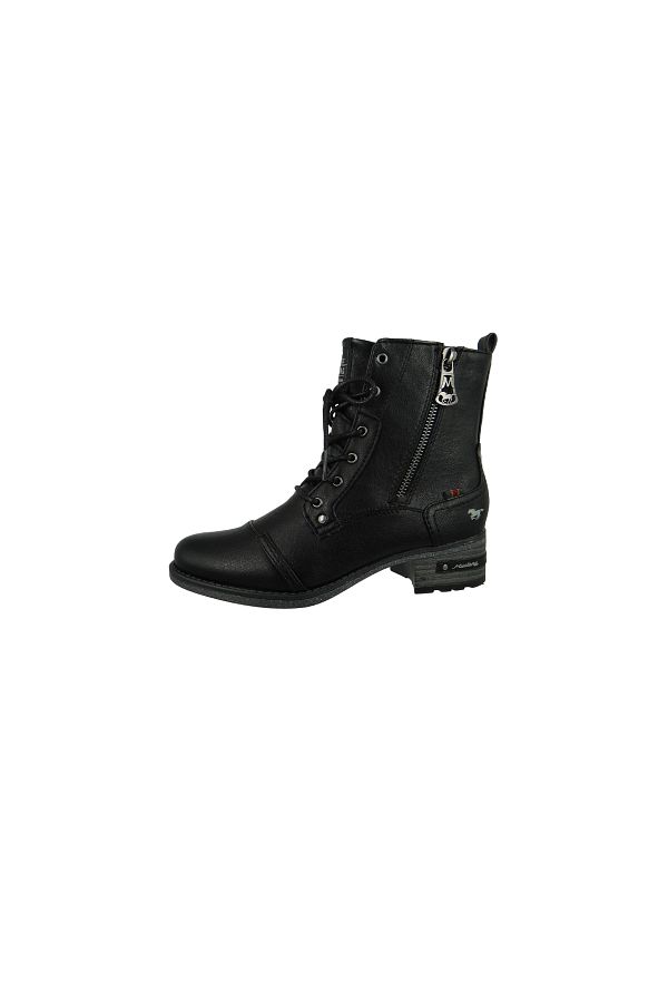 Mustang Ankle Boots Black Flat Trendyol
