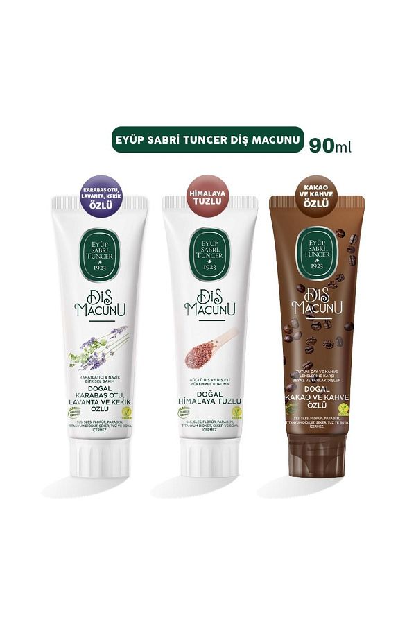 Eyüp Sabri Tuncer-Toothpaste Himalayan, Cocoa and Lavender 90 Ml 1
