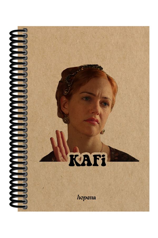 HOPENA-Spiral A5 Notebook Hürrem Kafi 1