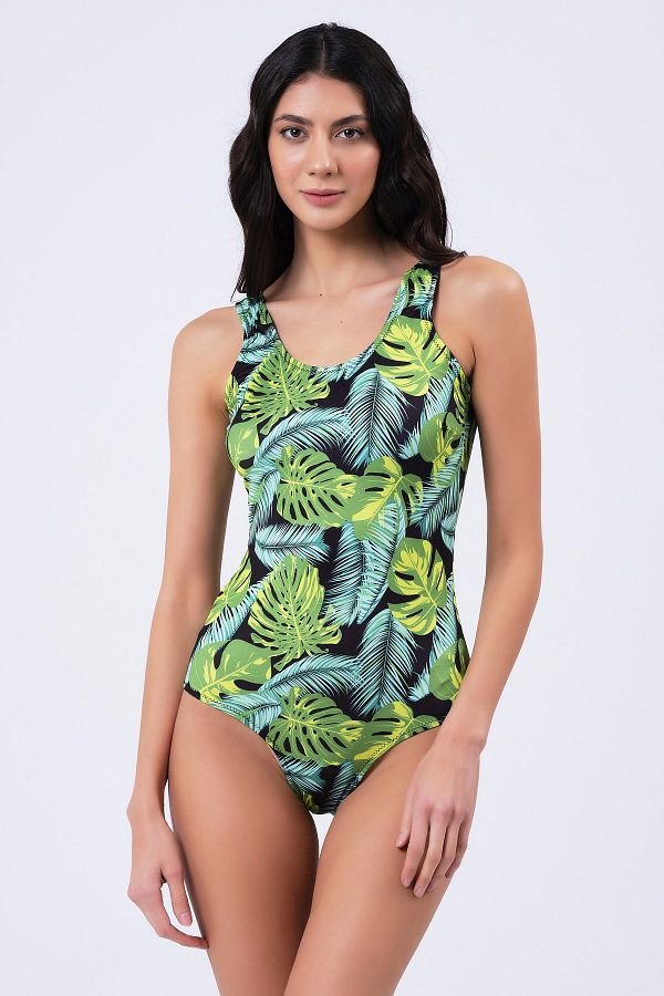Green leaf swimsuit 2025