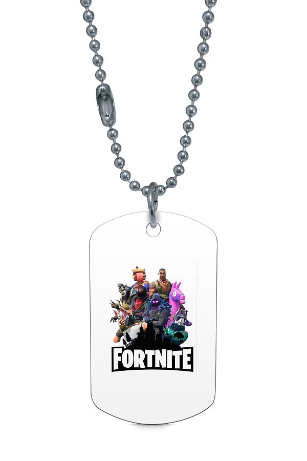 herotasar m Fortnite Silver Imprint Pendant Dft5958 Trendyol