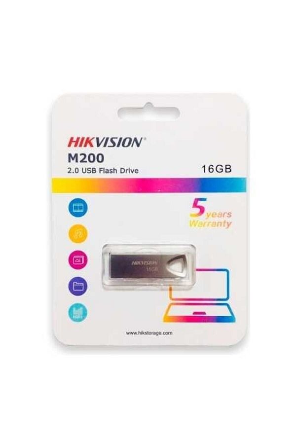 HIKVASION-Hikvision M200 2.0 Flash Memory 16Gb USB Memory 1