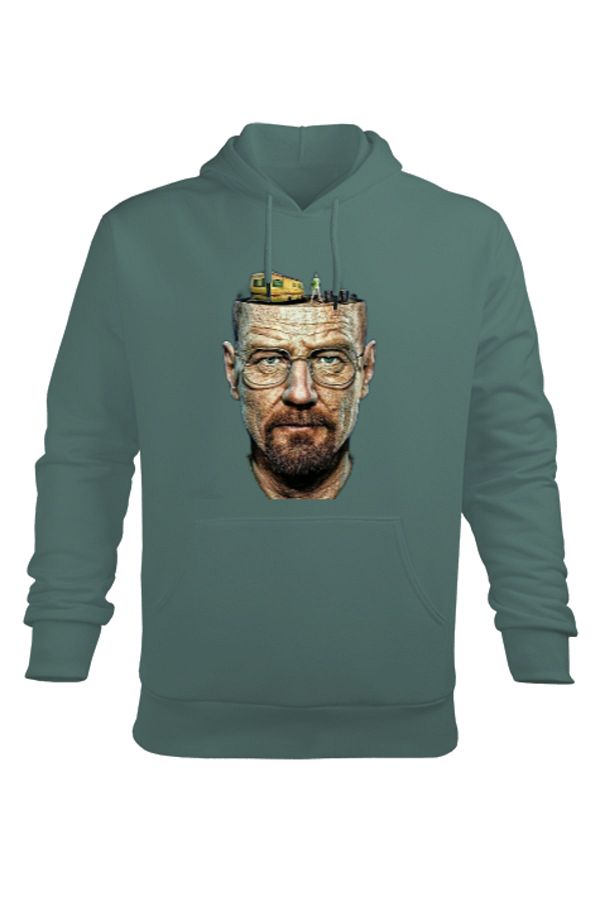 Tisho Breaking Bad Walter White Heisenberg Green Men s Hooded Hoodie Sweatshirt Trendyol