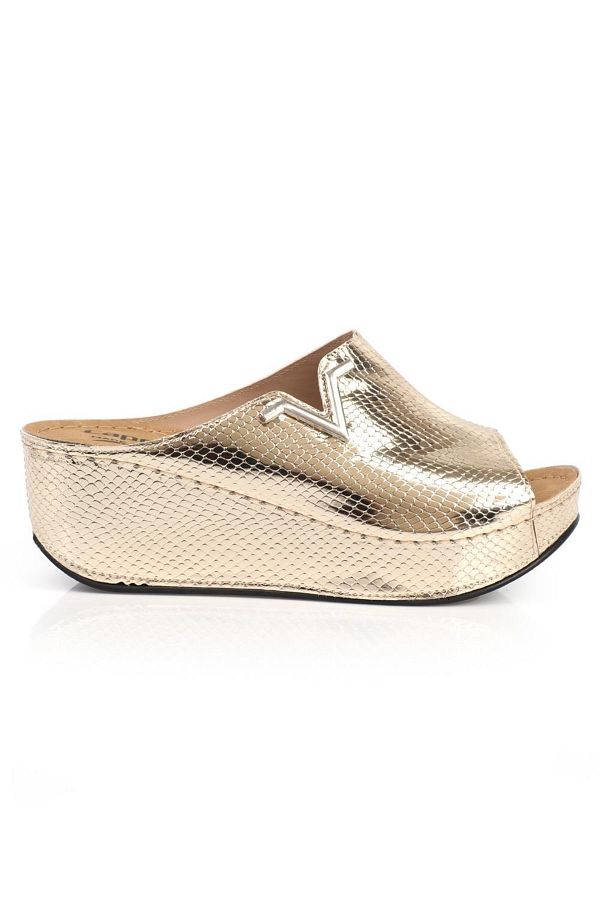Capone Outfitters-Anatomická měkká pohodlná podrážka na klínovém podpatku Mother pantofle 1