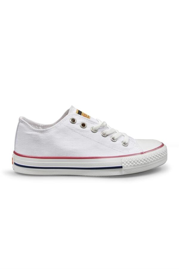 M.P.-Mp Men's Lace-Up White Canvas Shoes 231-1842mr 650 1