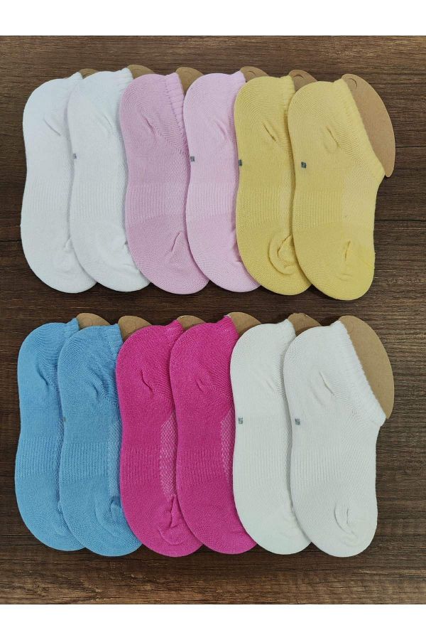 Leement socks-Copii 12 perechi șosete șosete degete scurte fără sudură 1
