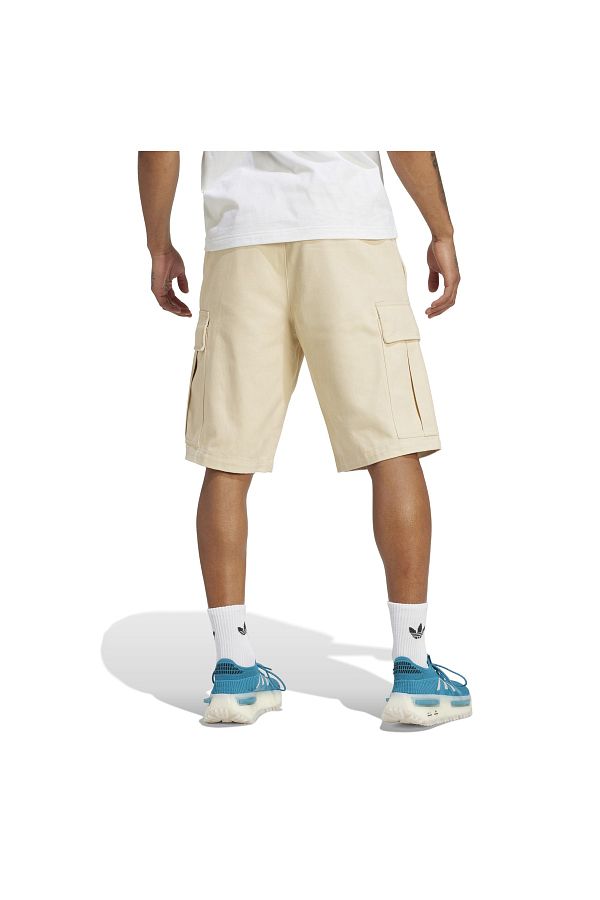 Cream adidas shorts new arrivals
