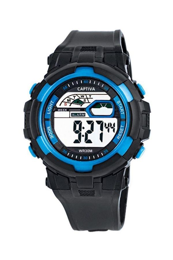 captiva-Digital 30 Mt Water Resistant Lighted Alarm Children's Handle with Stopwatch and Calendar with Silicone Cord 1