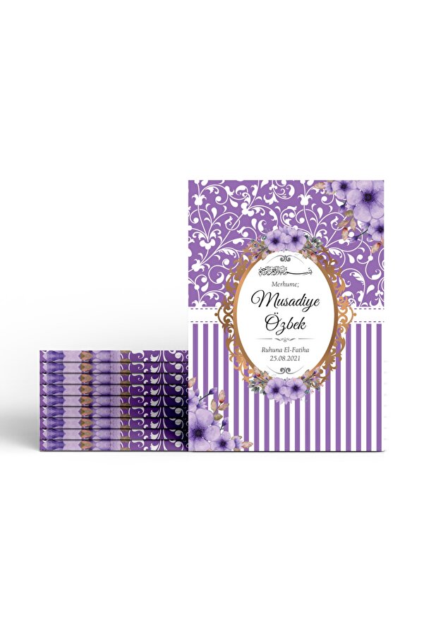 Mutluluk Atölyem 10 Adet Kız Bebek - Gelin - Ev - Cenaze - Vefat Kuranı Mevlütleri Için Yasin Kitabı