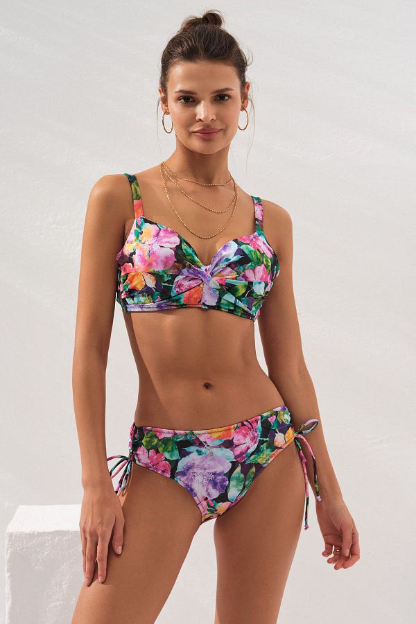 Pierre Cardin Bikini Set Purple Beachwear Trendyol