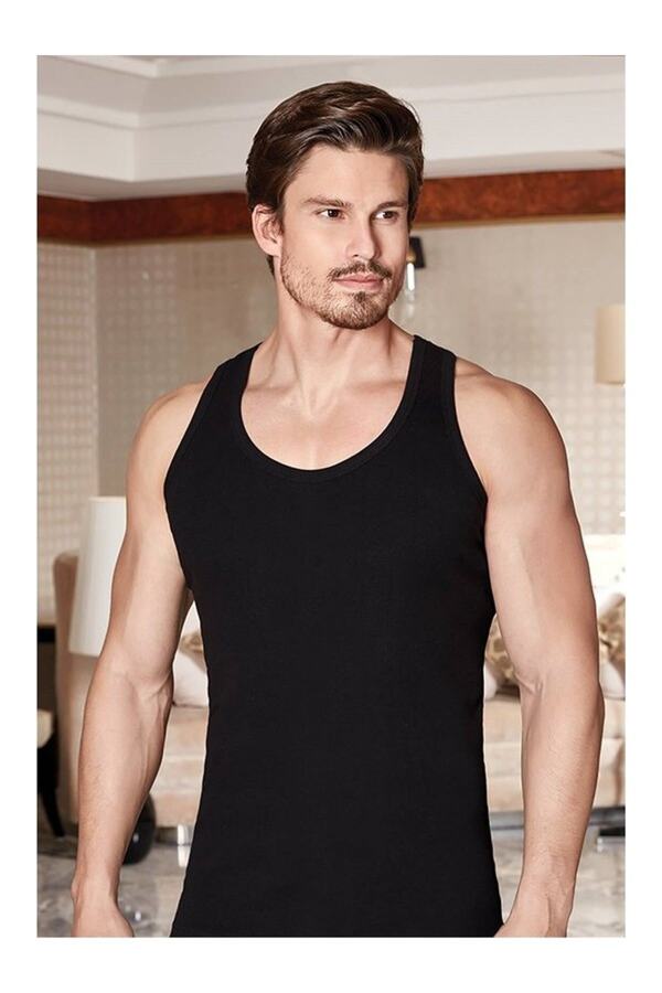Berrak-1029 Men's Lycra Rambo Undershirt 12 Pack 1