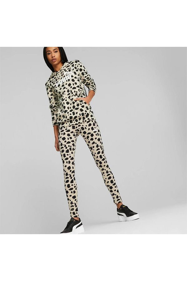 Puma leopard print tracksuit hotsell