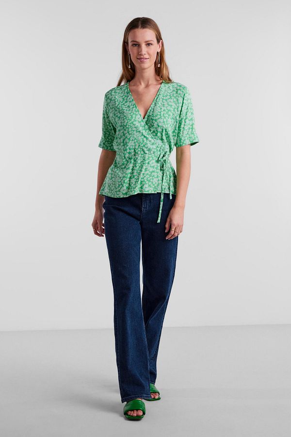 PIECES-Blouse Women/Girls Irish Green 1