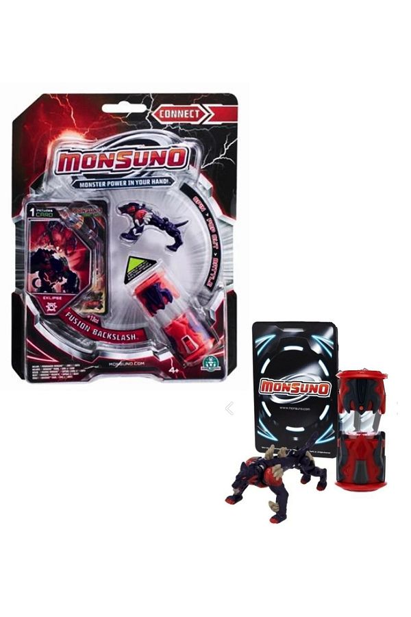 GIOCHI PREZIOSI-Monsuno Licensed Fusion Backslash Figure - Throw Capsule & Game Card 1