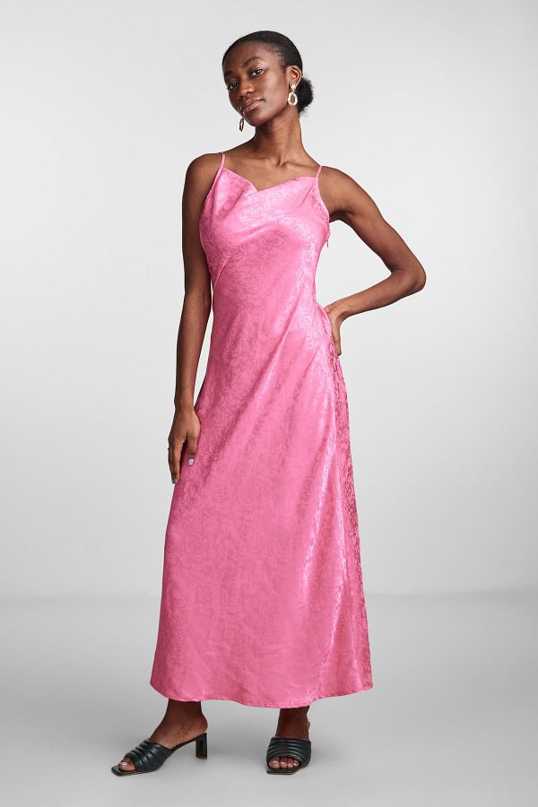 YAS.-Kleid Damen/Mädchen Carmine Rose 1
