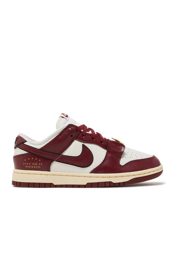 Nike-Dunk Low Se Just Do It Sail Team Red 1