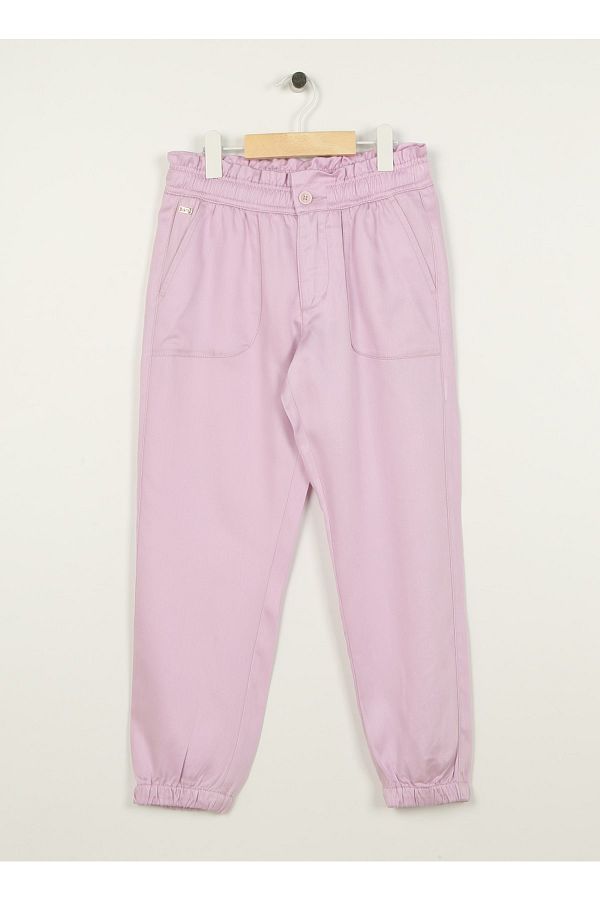 U.S. Polo Assn.-Pink Girls' Pants - Regular Waist and Leg Colorful 1
