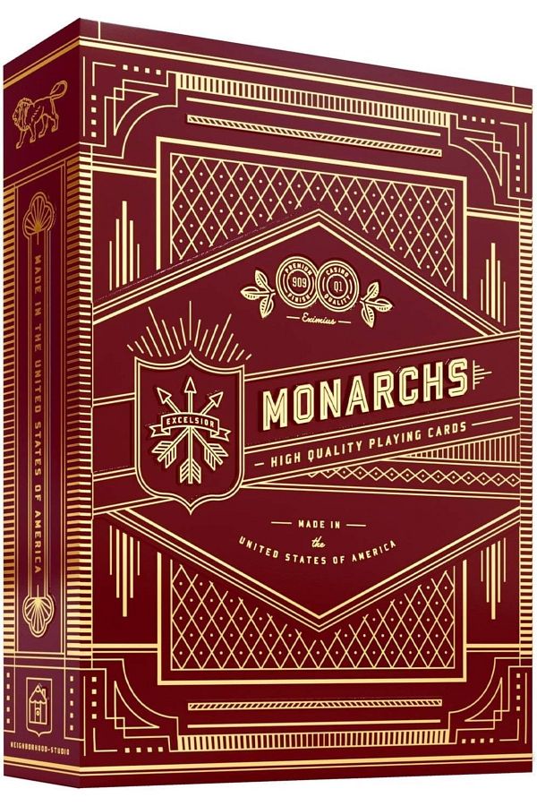 OyuncaklarÜlkesi-Theory11 Monarch Red Red Game Card Cards Deck Collectable 1