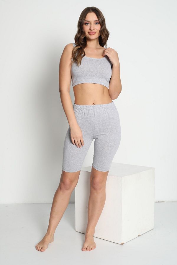 JENİKA-Set pantaloni scurți Donaten cu bretele groase pentru femei 1
