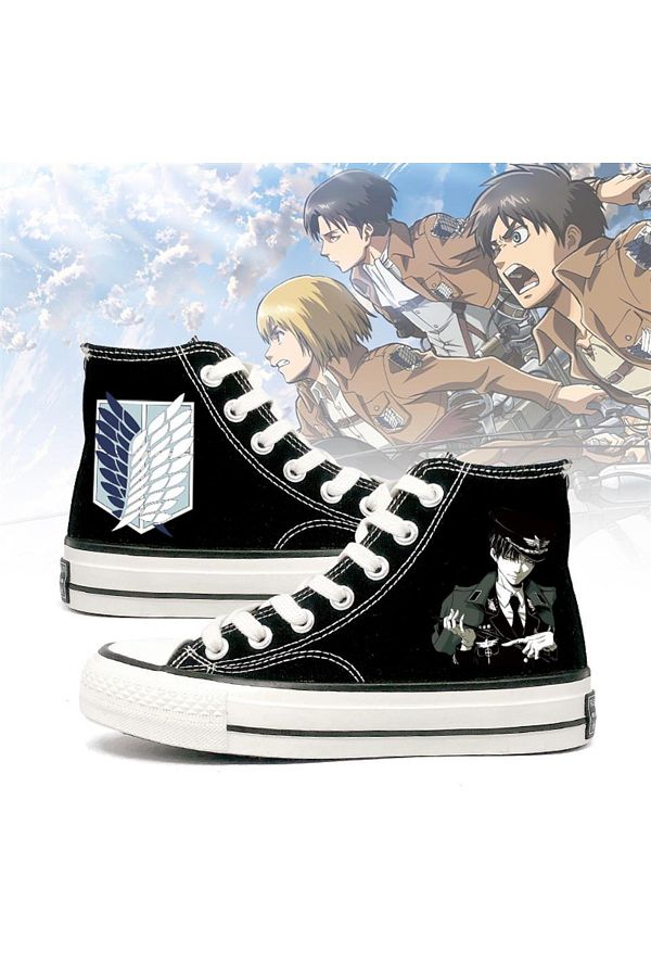 Attack on titan shoes converse 2025