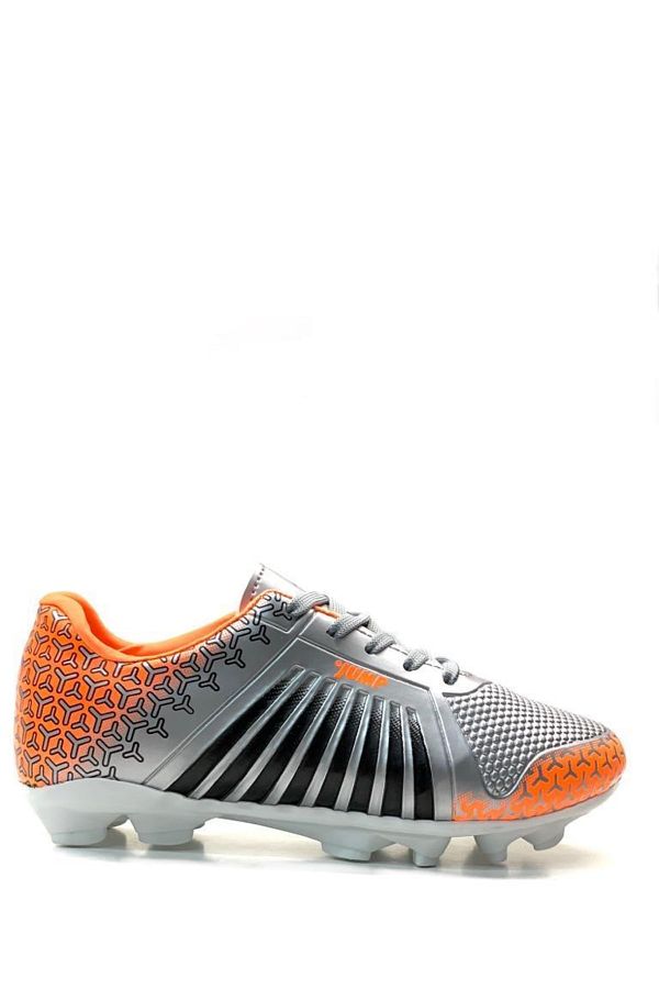 Grey and orange football boots sale