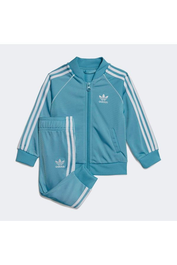 Baby blue adidas tracksuit baby new arrivals