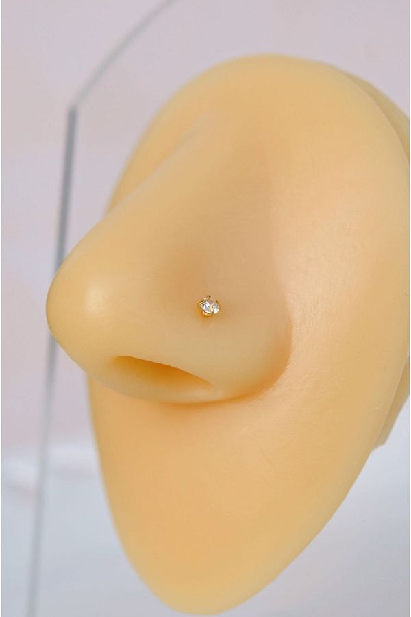 Nostril screw hot sale nose ring