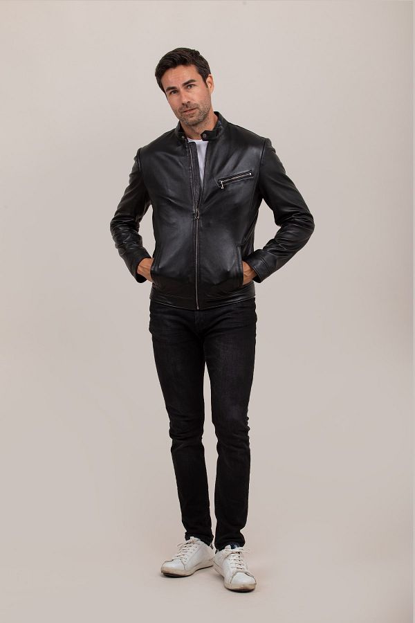 Gian mori leather jacket price cheap