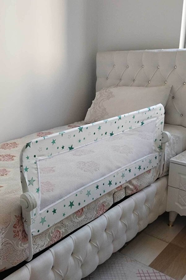 RevuBaby Revu Baby Shield Katlanabilir Bebek Yatak Bariyeri 50x120 Cm