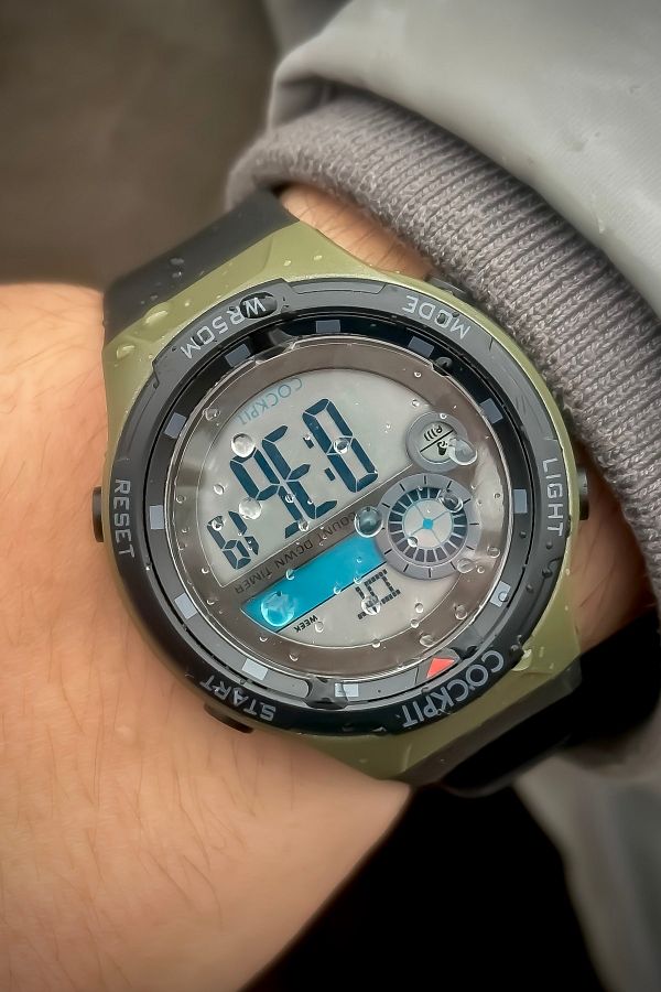 Cockpit-Digital 5 Atm Compatible Waterproof (Suitable for pool-sea Use) Alarm + stopwatch 1
