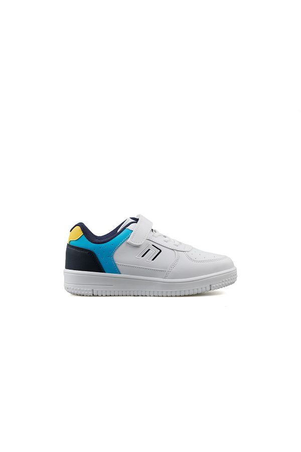Cool Kids Abel Flt White Saks Children s Casual Shoes Abel flt white saks Colorful Trendyol