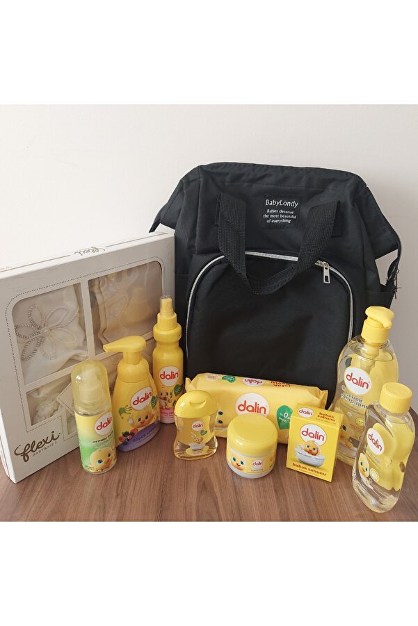 Dalin Çantalı Kız Bebek Hediye Seti - Hastane Çıkışlı