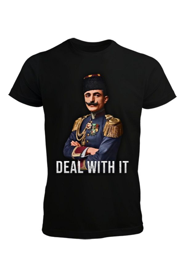 Tisho Deal With It Enver Pasha 2023 Men s Black T Shirt Trendyol