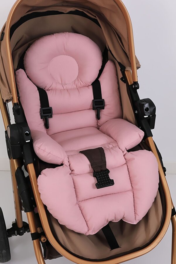 Umaybebek Ortopedik Bel Destekli Bebek Arabası Minderi, Pamuk Kumaş - Orijinal Ürün