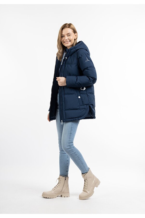Marine Dreimaster Parka Rosa DreiMaster Maritim Winter Coat In