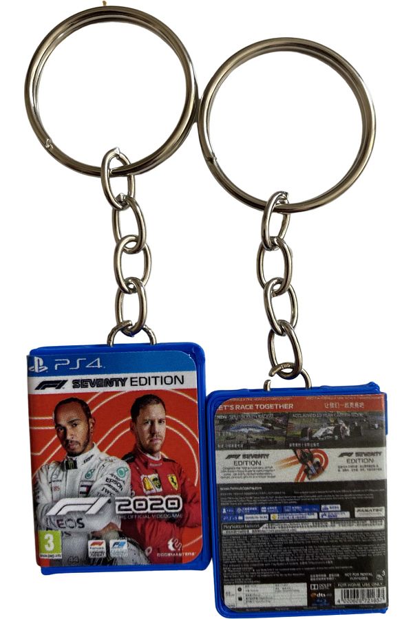 Westonya-Ps4 - F1 2020 - Seventy Edition Miniature Keychain 1