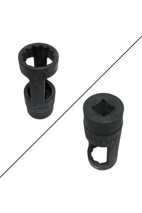 Site Hırdavat-Diesel Injector Socket 22 mm 12 Corner Star 1/2 1