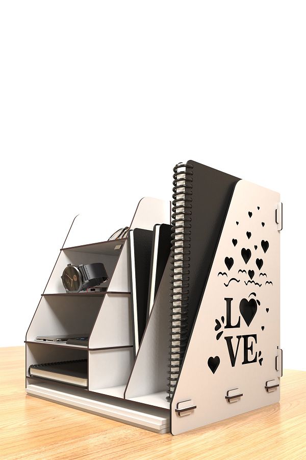 KUK Design-Document Shelf Desktop Organizer Organizer 1