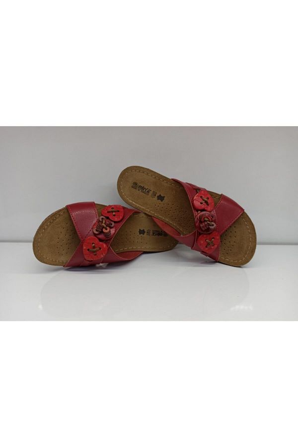 Muya-Anatomical Relaxing Leather Slippers 1