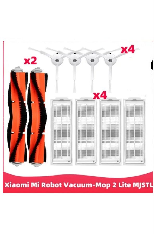 LİN GRUP-Xiaomi Mi Robot Vacuum Mop 2 Lite - Mjstl Compatible Filter and Brush Set 1