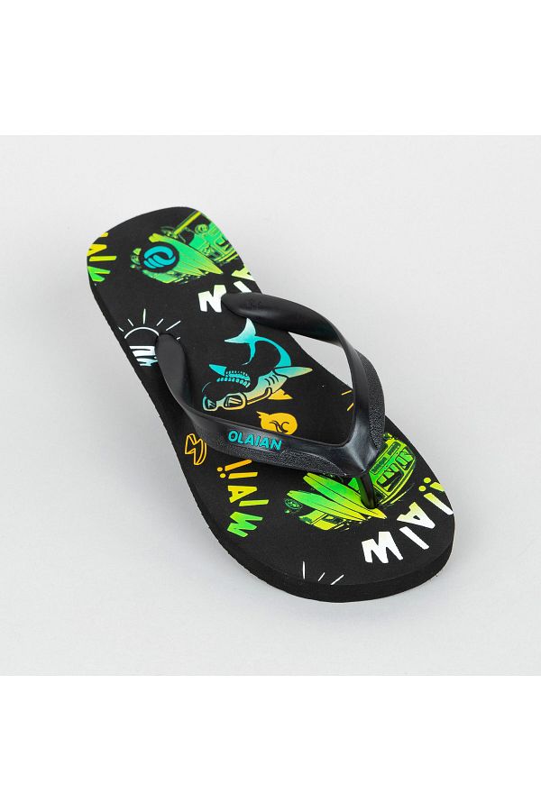 Decathlon Children s Slippers Children s Slippers Children s Flip Flops Children s Beach Slippers Black Trendyol