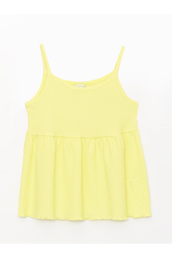 LC Waikiki-U-nyakú Basic pántos lányblúz 1