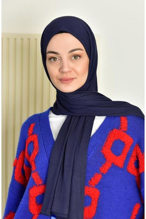BURDEN IPEK-Viscose Combed Shawl with Stitched Edges 1