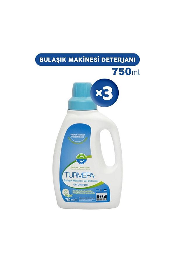 Turmepa-750 ml X 3 Gel Dishwasher Detergent 1