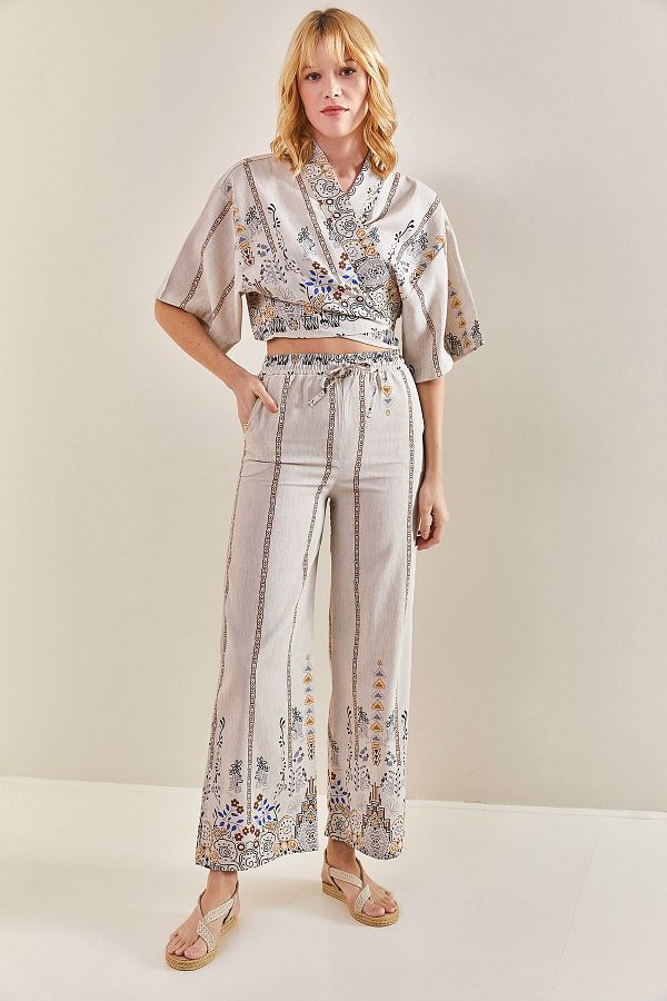 Bianco kimono jumpsuit new arrivals